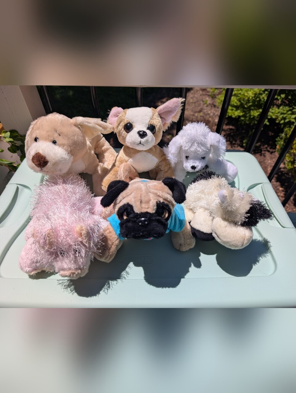 Webkinz Plush Lot of 6 Dogs, Cow, Pig No Codes